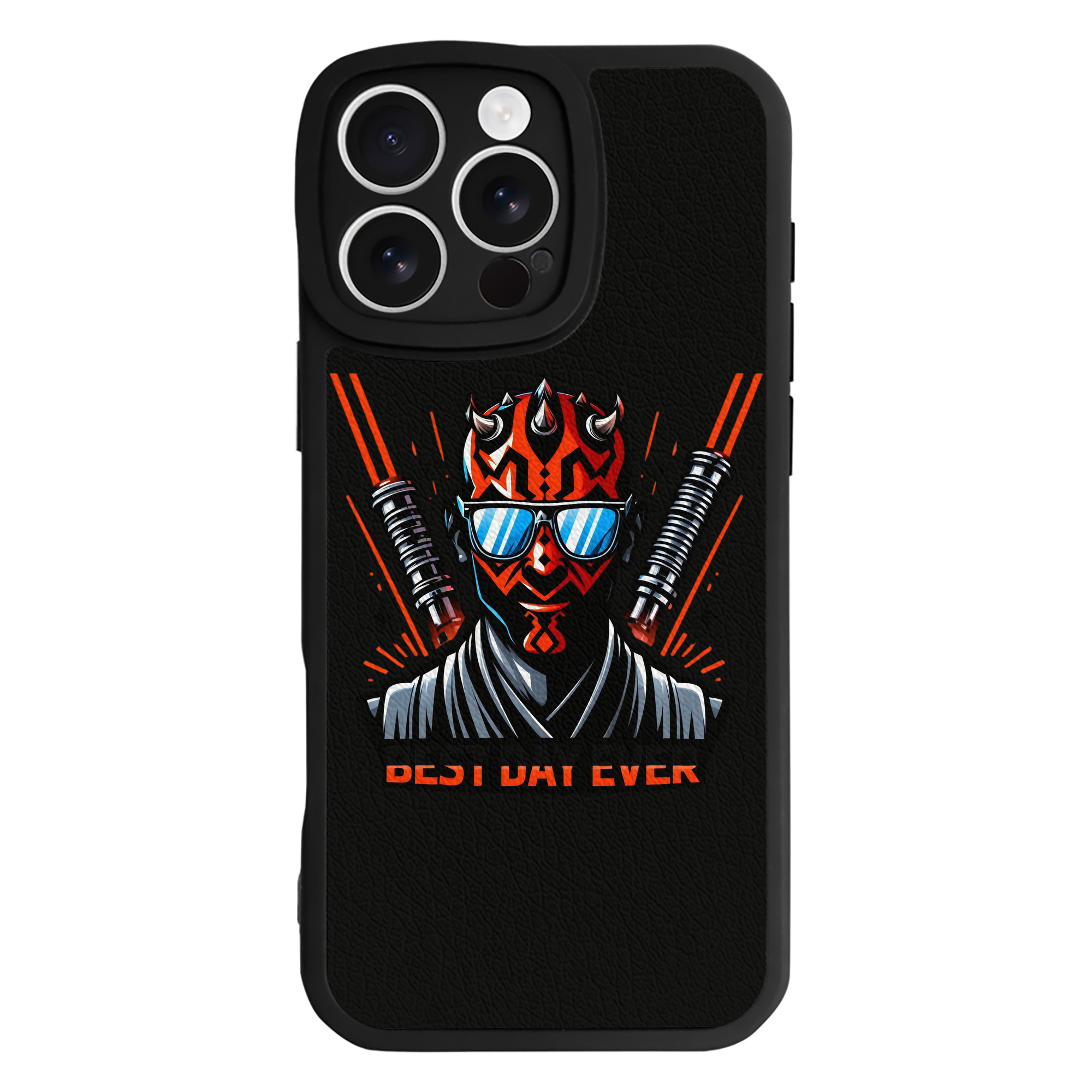 （画像用） スター・ウォーズ Star Wars 【iPhone 16シリーズ対応】シリコンスマホケース（レザー調） 材質：シリコン